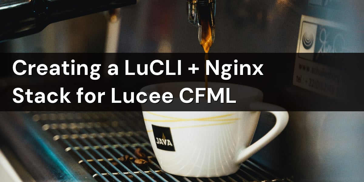 Laptop running LuCLI